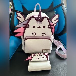 Pusheen unicorn Loungefly set